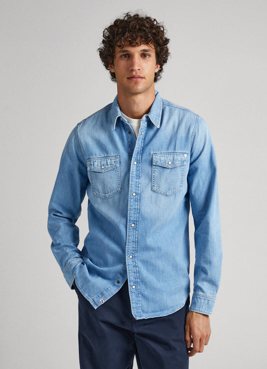 Denim shirt