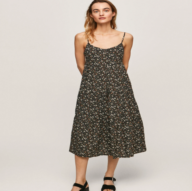 PEY FLORAL FLOWY DRESS