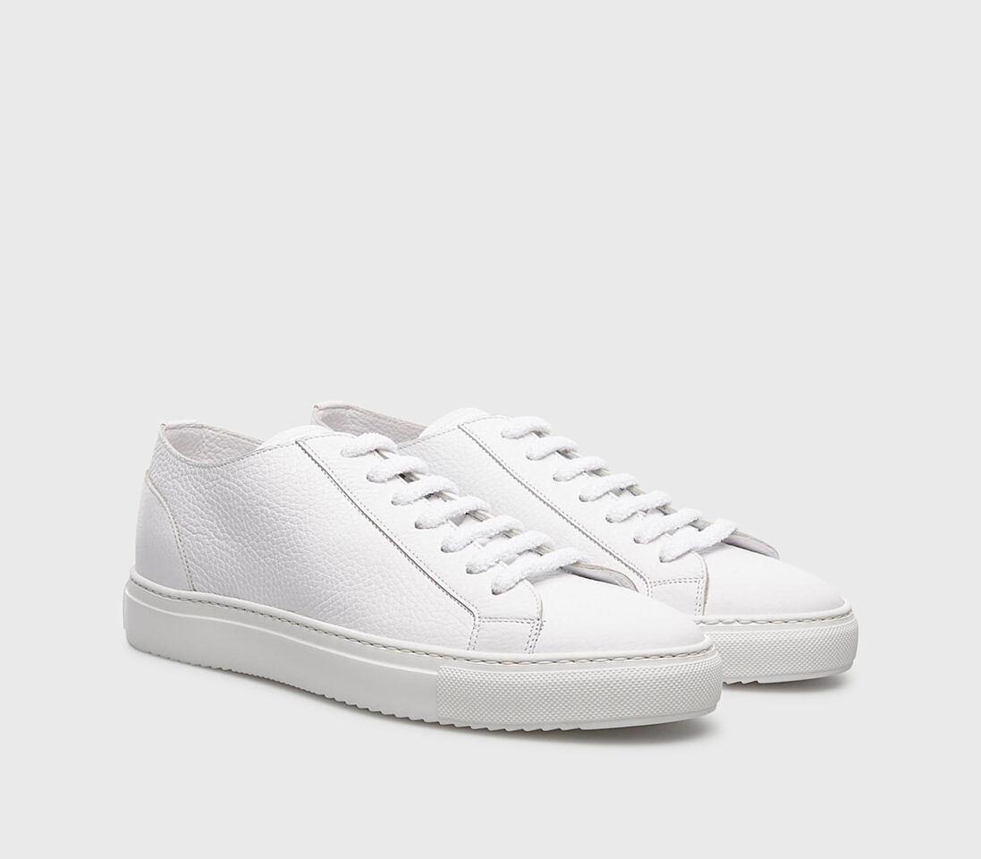 SNEAKERS IN WHITE LEATHER