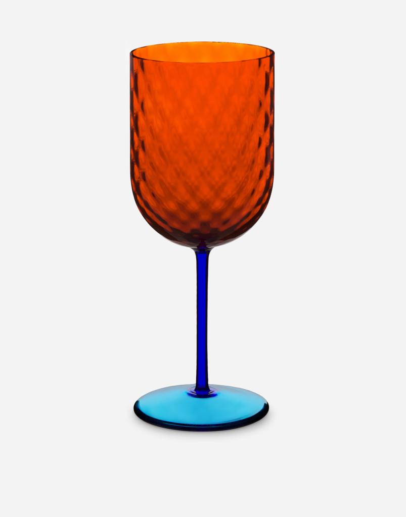 Red wine glass